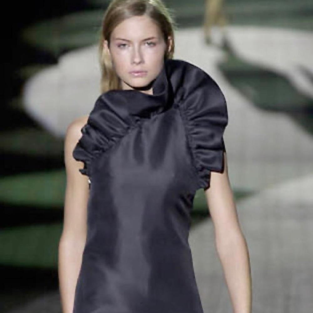 Vintage Tom Ford Era Gucci Black Cocktail Dress